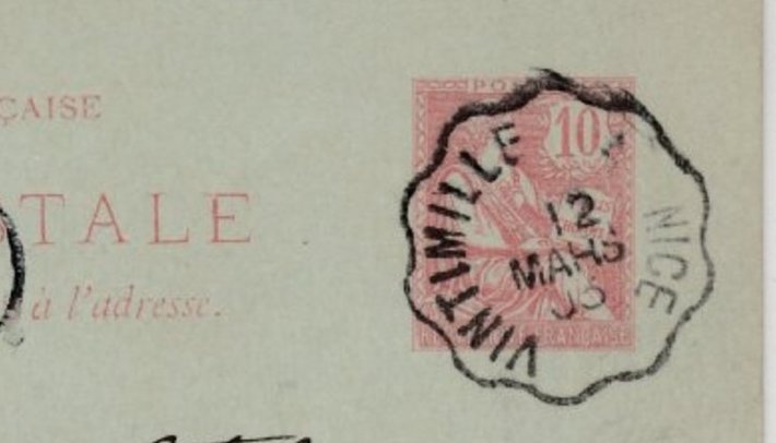 Courier-Convoyeur-Ligne : Vintimille-Nice Type II Retour